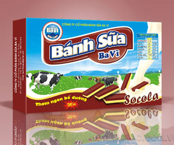 Bao bì sữa Ba Vì